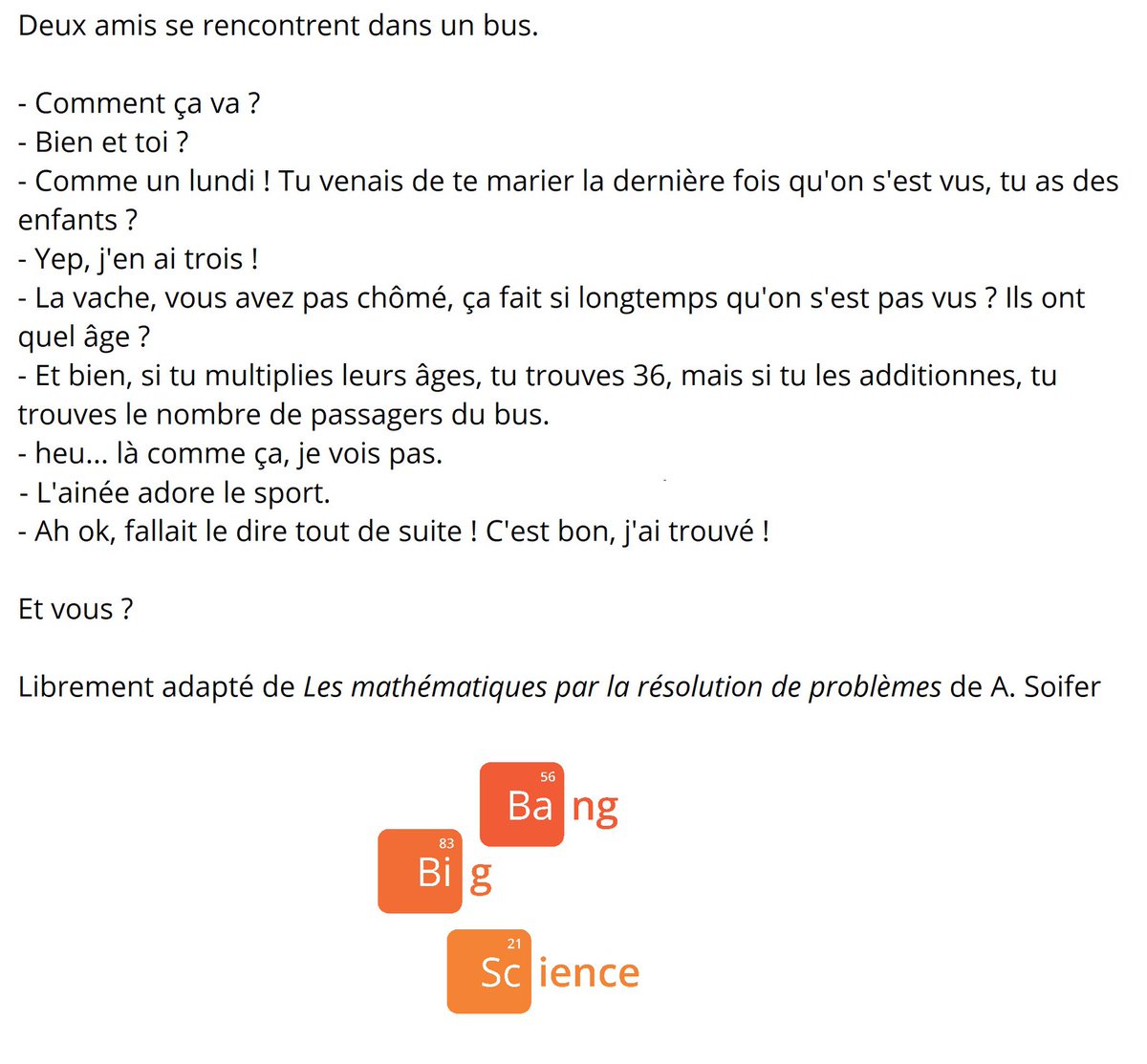 Big Bang Science tweet media