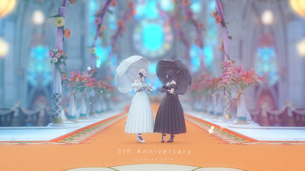 ╭──────₊🌕✦₊⁺─╮

　 #りゆりこ 5周年 ⊹˚₊･

╰─⁺₊✦🌑₊──────╯