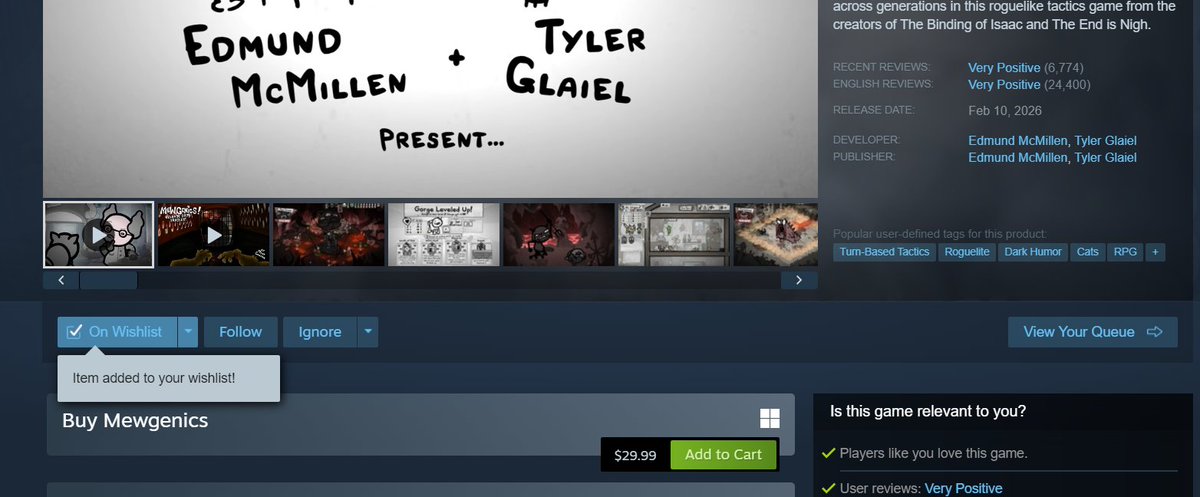 kuwagatt3's tweet image. im so FAT and POOR i NEED mewgenics