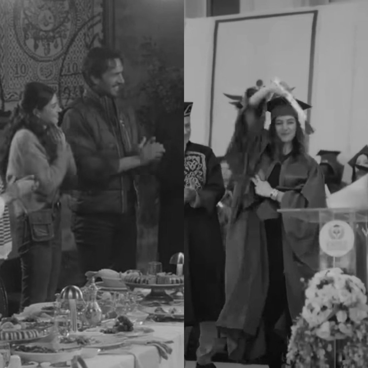 maaryaeeee's tweet image. if esme &amp;amp; adil were at aleyna’s graduation😭 #esdilel