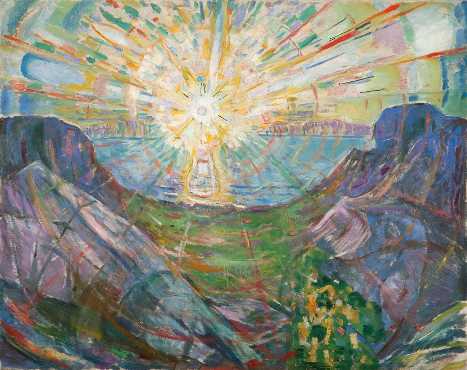 LuizSantosMusic's tweet image. Edvard Munch, The Sun, 1913
 #art #arts #finearts #painter
