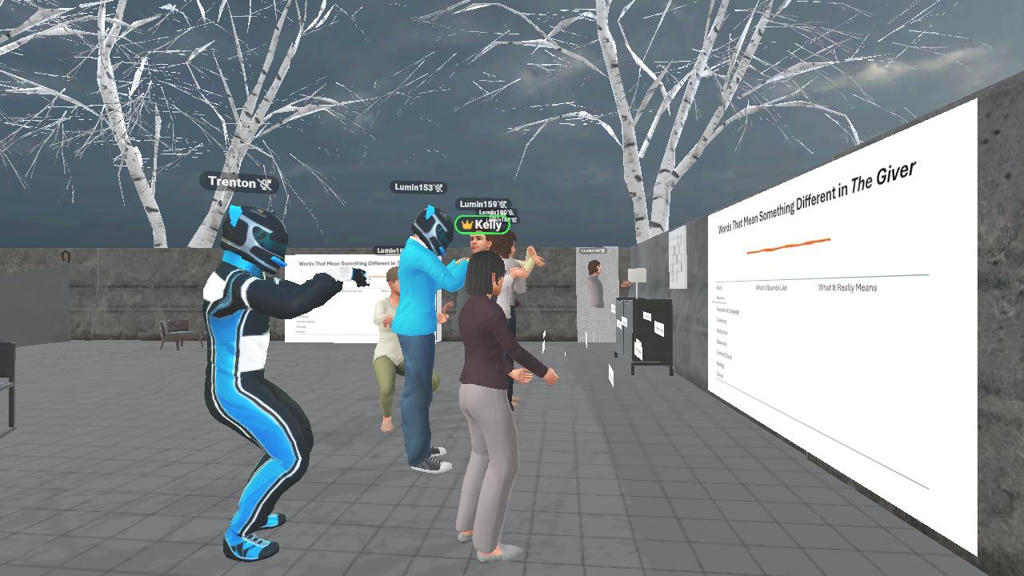 OptimaEd's tweet photo. Stepping inside a novel can change the way students understand it.

At @LUMINSchools , 6th grade students recently entered the world of The Giver through virtual reality. Inside a gray neighborhood resembling Jonas’s community, scholars examined how the idea of “sameness” shapes everyday life in the story.

As they explored, students responded to questions about Jonas’s experiences and discussed how language takes on different meanings in his society.

By combining literature with immersive environments, students gain new perspectives on themes, setting, and character motivations.

#ImmersiveLearning #VRinEducation #VirtualReality #K12Education