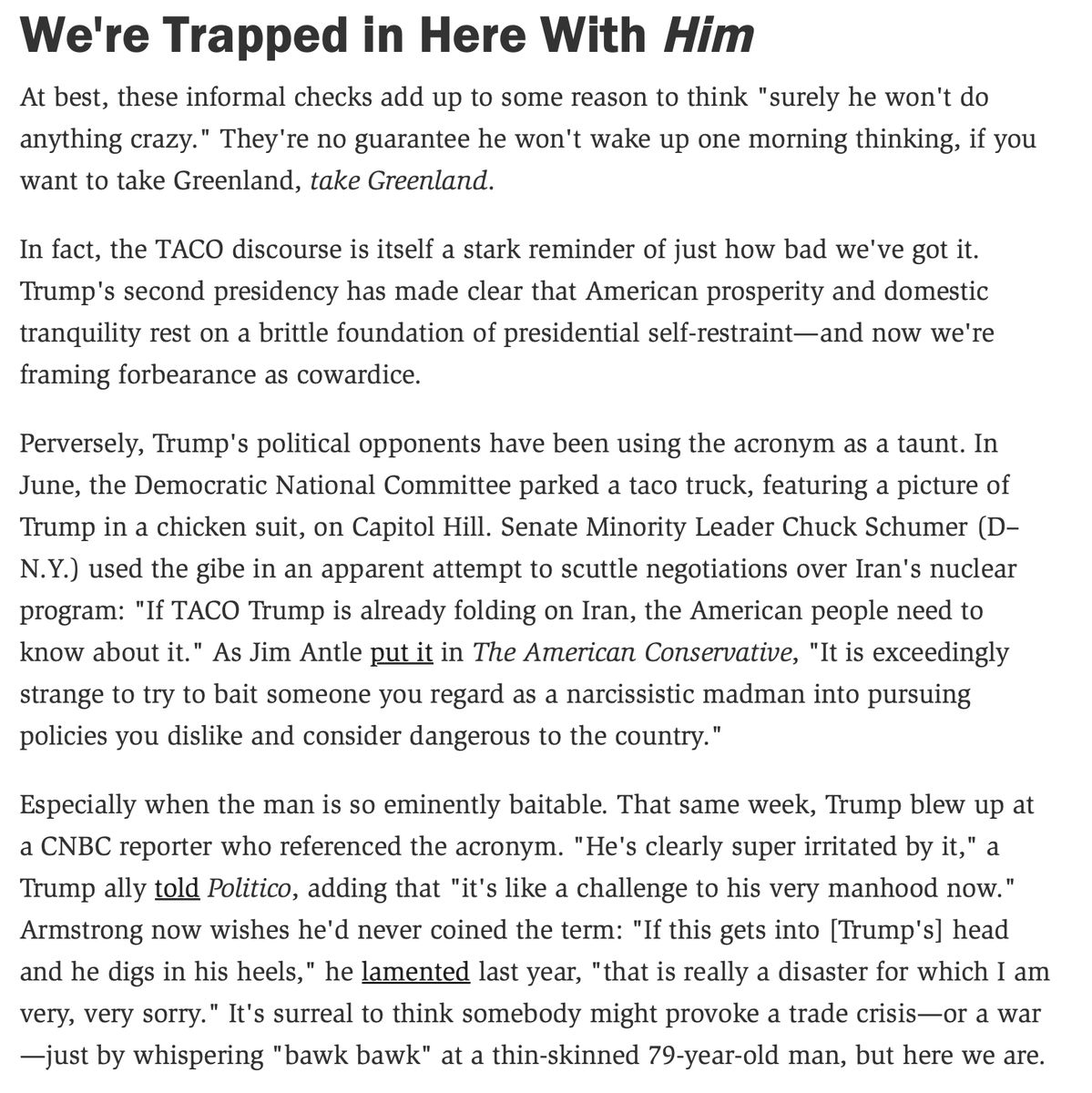 Gene Healy tweet media