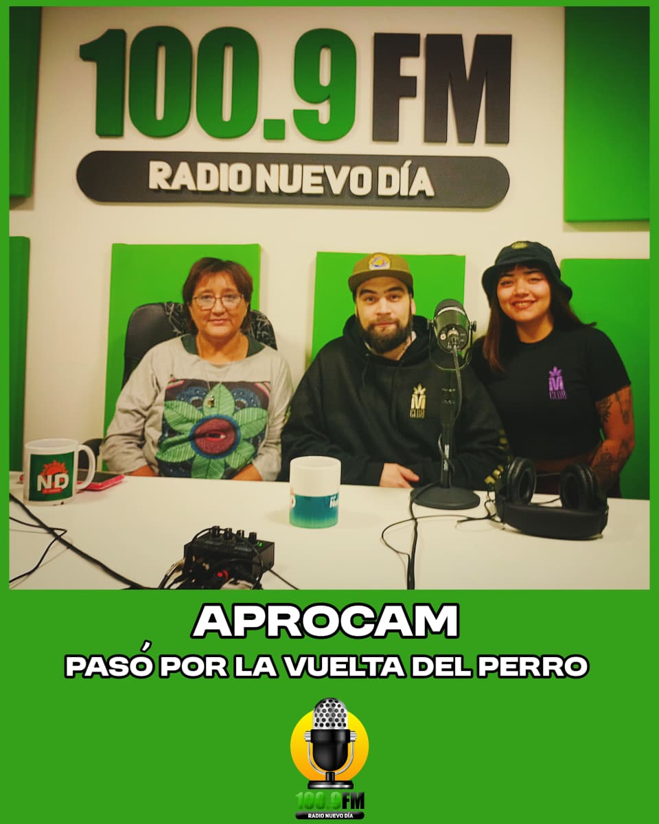 AprocamC's tweet photo. Ayer estuvimos compartiendo un lindo momento en la radio💚
Desde Aprocam, participamos en La Vuelta del Perro” por Nuevo Día 100.9 FM, acompañados de Macu 
Charlamos, intercambiamos ideas y seguimos construyendo espacios de información, conciencia y comunidad 
#Aprocan #Comunidad https://t.co/Xi9wVNL4vn