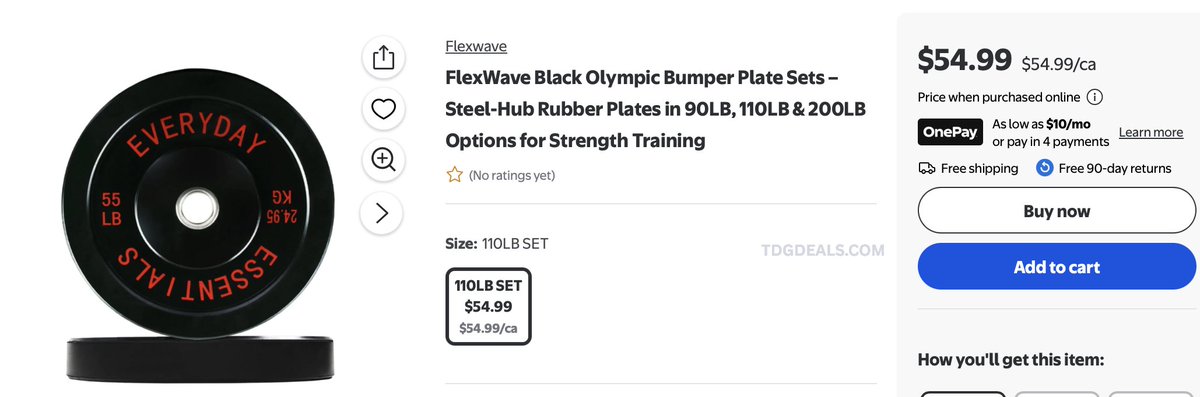 thedealsguy_'s tweet image. 110LB for $54.99

walmrt.us/4cawTUL

#WalmartPartner #Ad