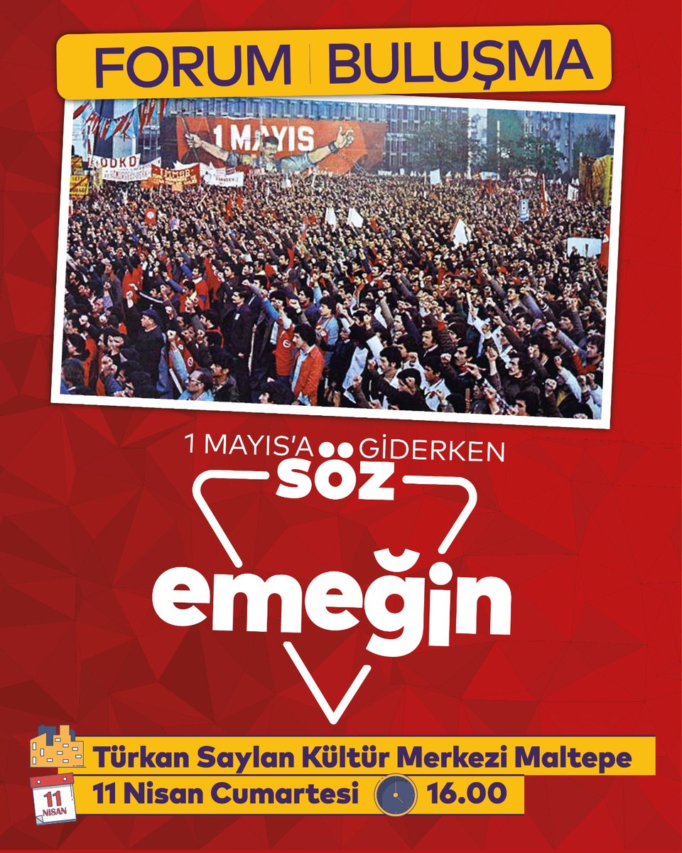 1 Mayıs Taksim İnisiyatifi tweet media