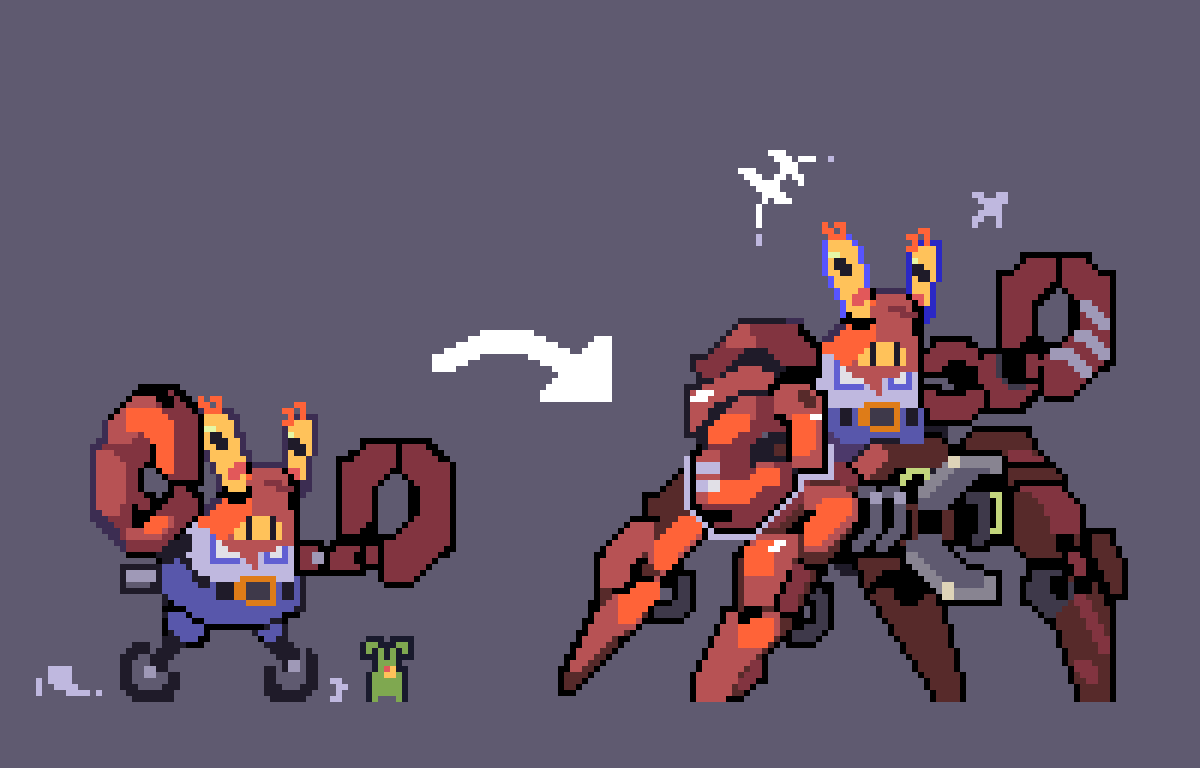 Fishkiart's tweet image. money, money, money🦀
#pixelart #ドット絵