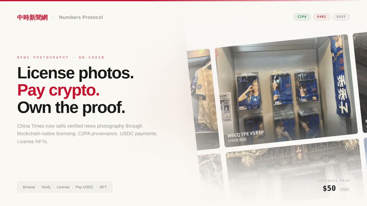 Numbers Protocol tweet media