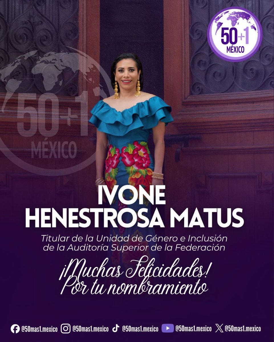 50+1 México tweet media