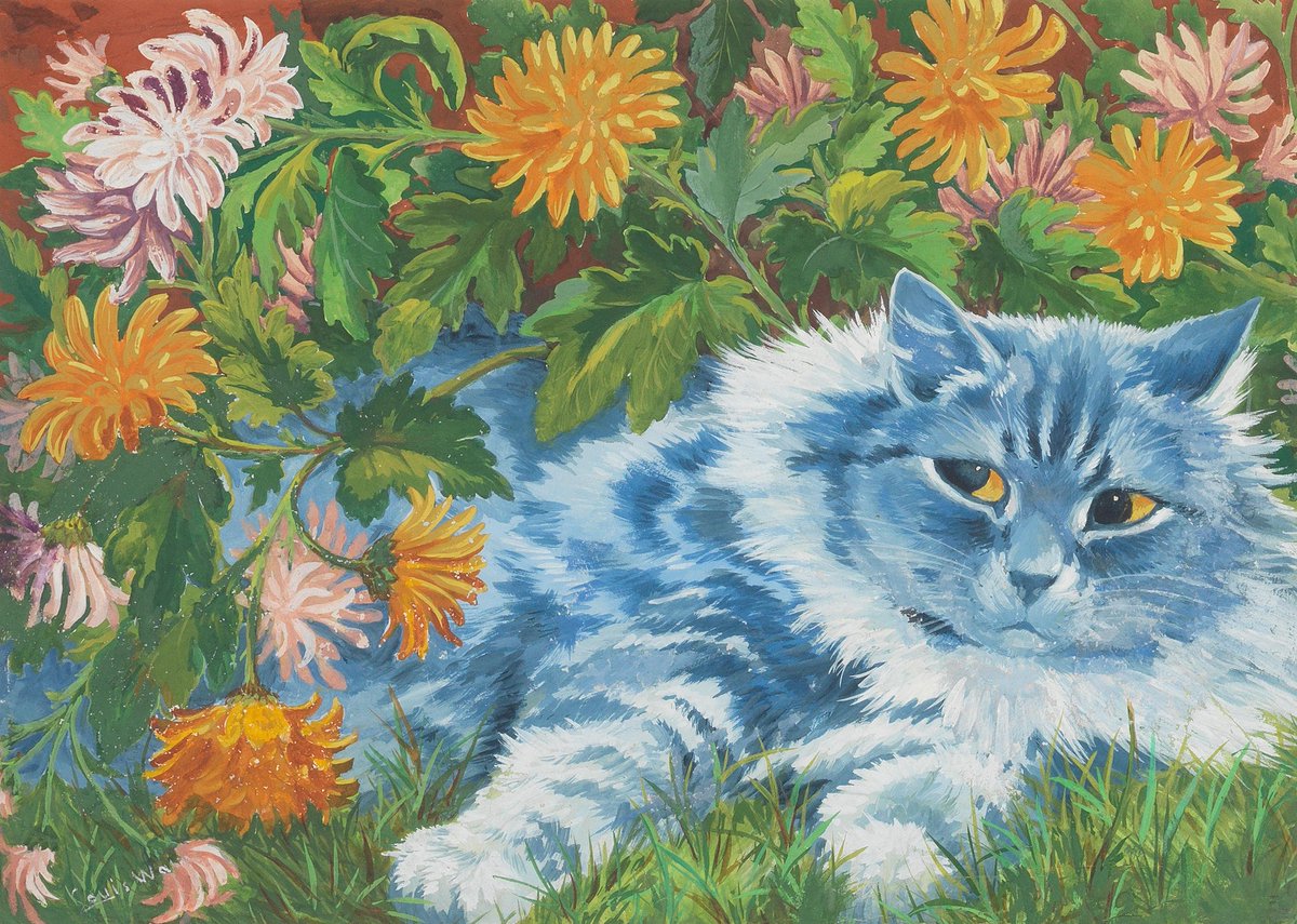 'Amongst the Chrysanthemums'