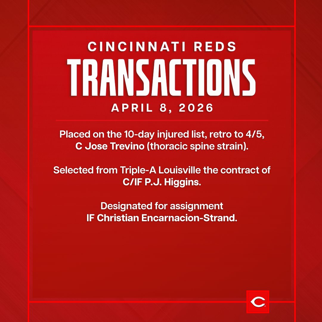 Cincinnati Reds tweet media