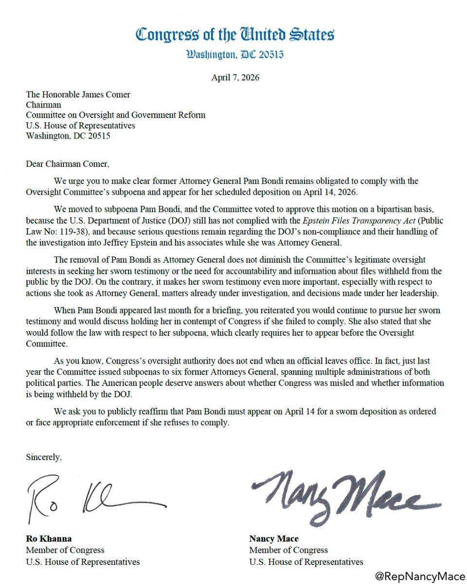 Rep. Nancy Mace tweet media