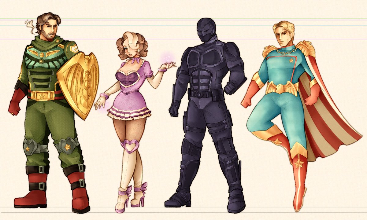 wolverinegf's tweet photo. The Boys fan designs in time for Season 5 🤗 + My OC #theboys https://t.co/cgJ0WvXlAB