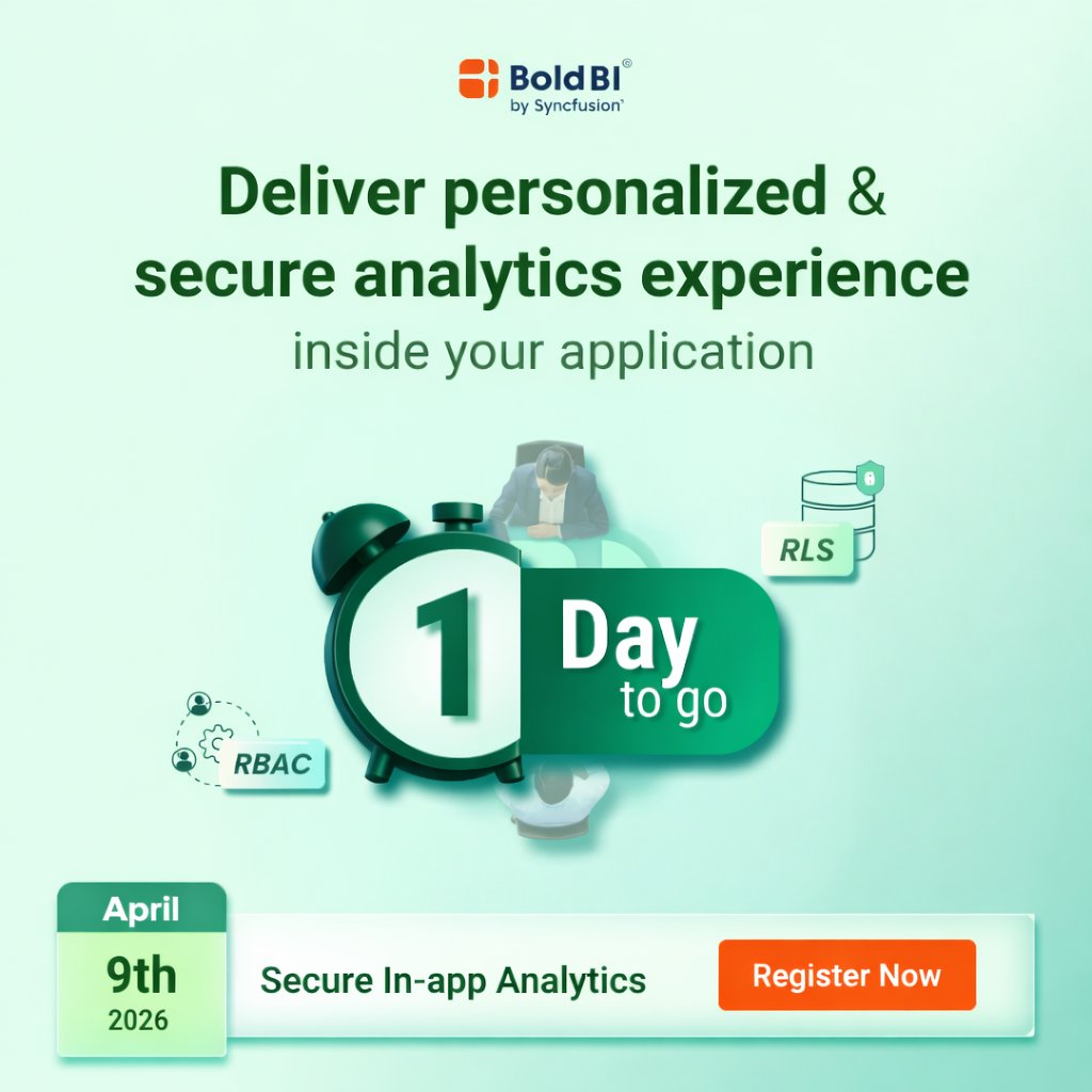 Bold BI by Syncfusion tweet media