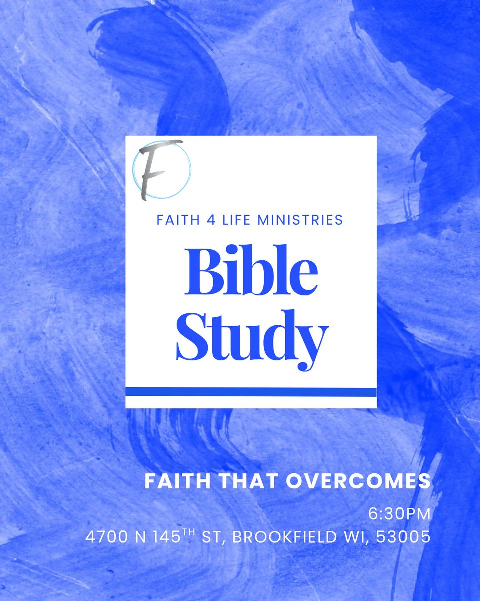 Faith4LifeMke's tweet photo. Join us for a night of fellowship and encouragement! We hope to see you there! https://t.co/vqzeC0iuTA