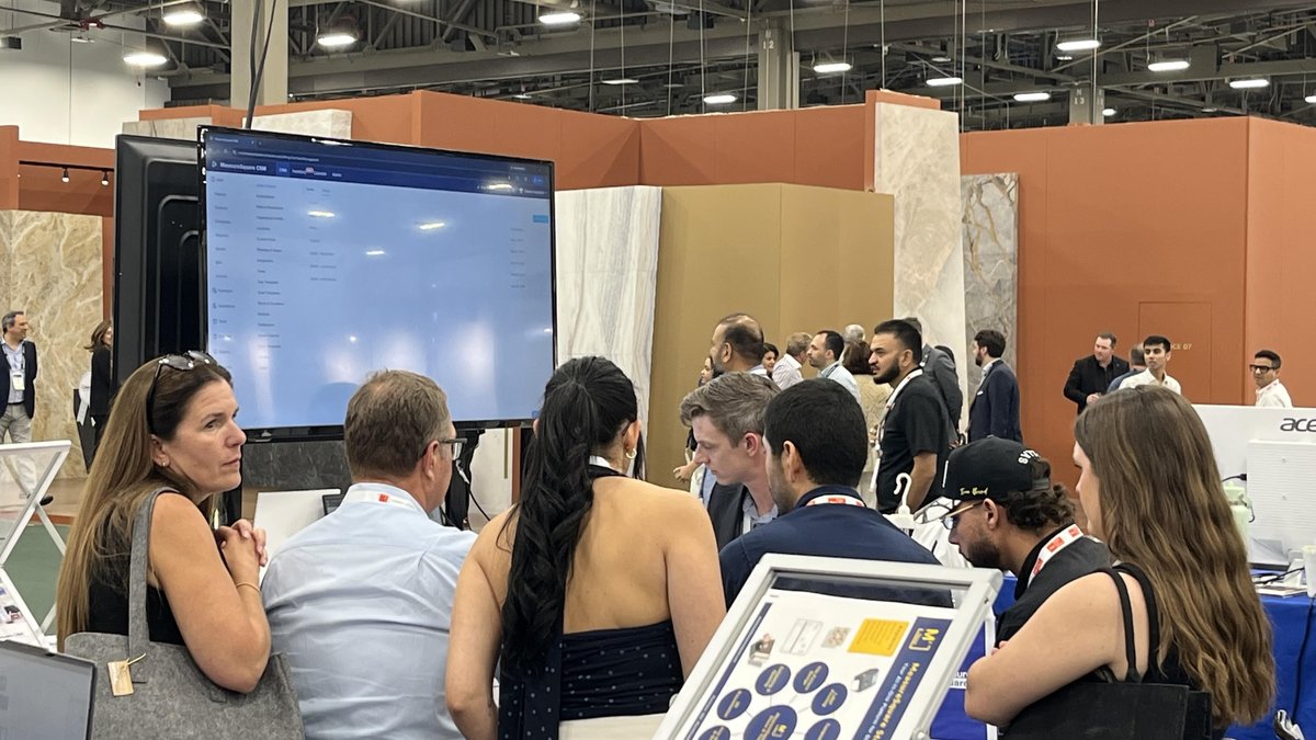 MeasureSquare's tweet photo. That’s a wrap on #Coverings2026! Attendees are tired of slow, disconnected &amp; outdated tools. The industry’s done with the patchwork, and MeasureSquare Stone unifies the entire stone workflow, from first lead to final invoice. 🧵Try it free: https://t.co/l0HEv5RAMl https://t.co/6ppjuT1T2w