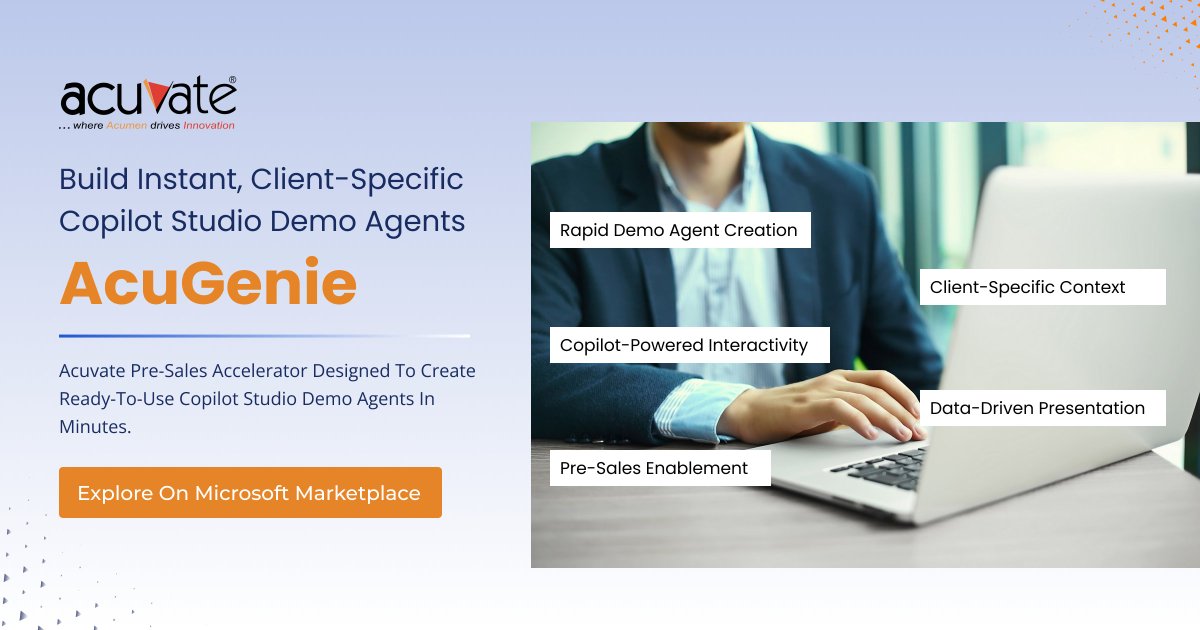 Acuvate Software tweet media