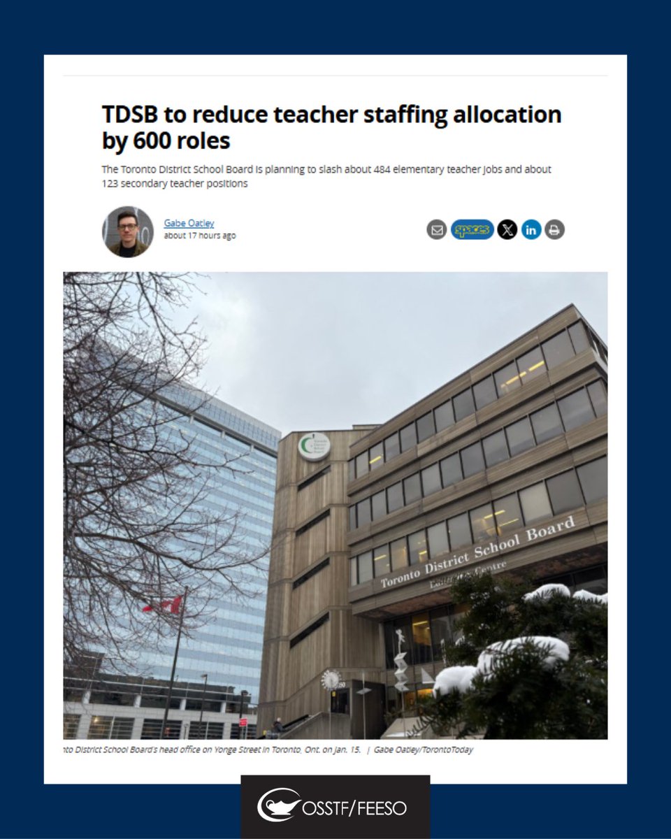 OSSTF Communications tweet media