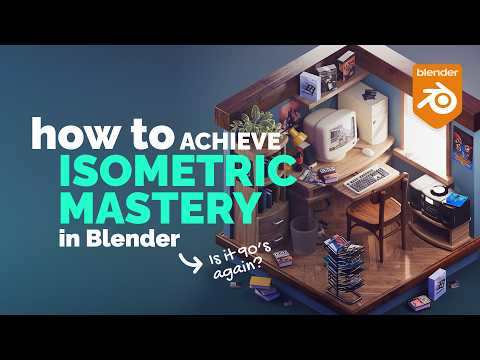 contentguild's tweet image. Creating 90's Inspired #Isometric Art in #Blender bit.ly/4bCZu6k