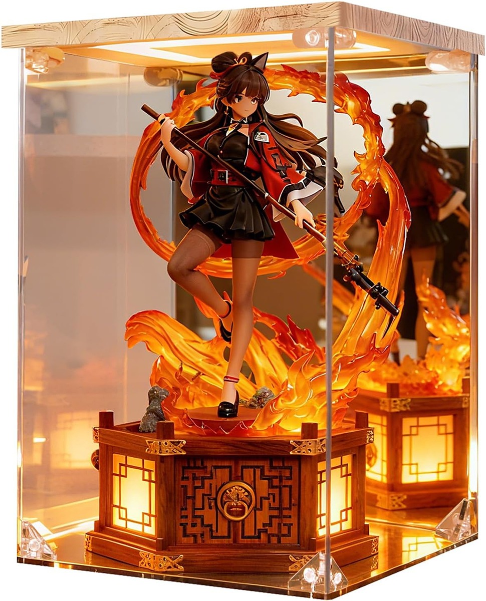 hobbywatch_jp's tweet image. 【Amazonセール】天板にLEDライトを内蔵したフィギュアケースがお買い得　背面と台座には高精細ミラーを採用 hobby.watch.impress.co.jp/docs/news/2100… #Amazon #フィギュアケース