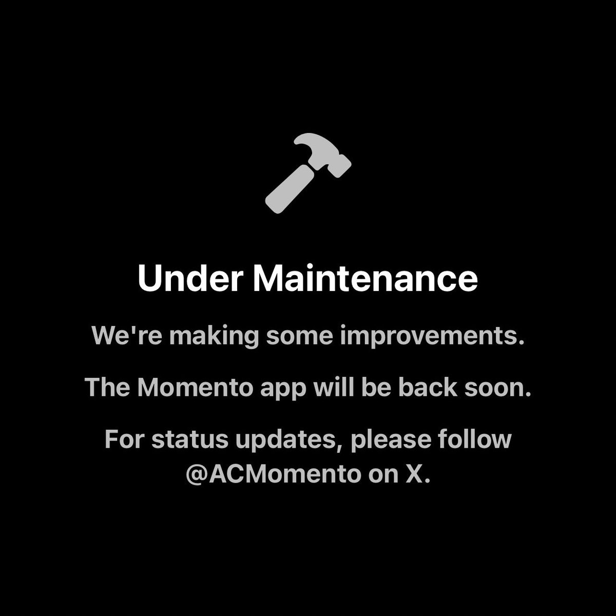 AC Momento tweet media