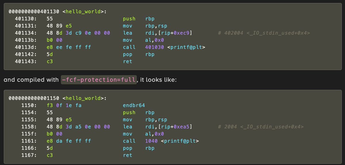 0xor0ne's tweet image. Clang Hardening Cheat Sheet (2026)

blog.quarkslab.com/clang-hardenin…

Credits @0xTRIKKSS and @bcreusillet

#infosec
