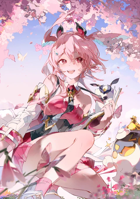 pretty pink #linnea #genshinimpact