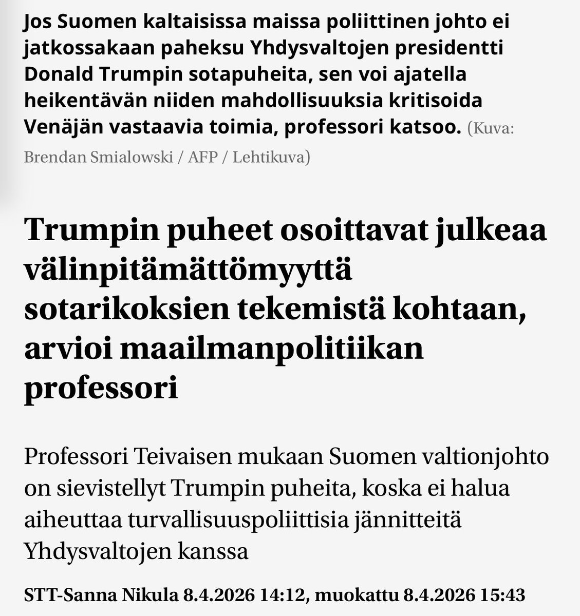 Teivo Teivainen tweet media