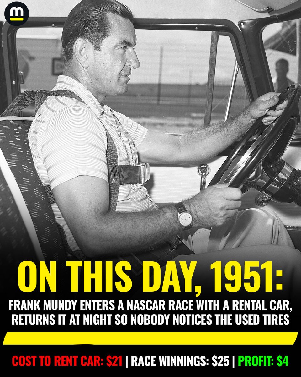 Motorsport's tweet photo. NASCAR in the 1950s was DIFFERENT. 😂

🔎: @nascarman_rr https://t.co/HTj4VOiRMj