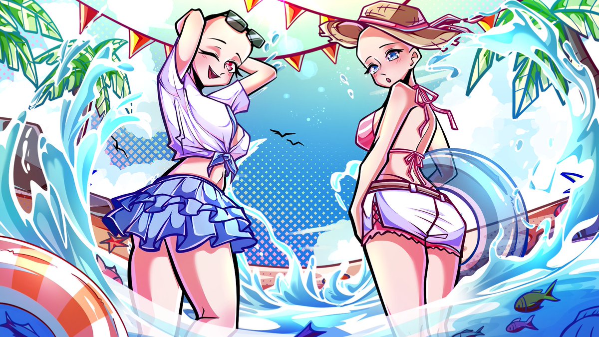 kokohinarii's tweet image. Its Out Now!
Summer YCH Series is out in my VGen, go check it out link in my comment~ ^v^

#vgen #opencommissions #artistontwitter