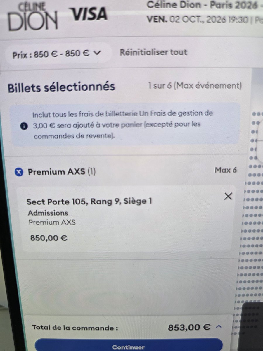 remalt34's tweet photo. @_3eiluj_ Les tarifs dispos #celinedion #visa c'est une blague.. https://t.co/ImH7P0II0W