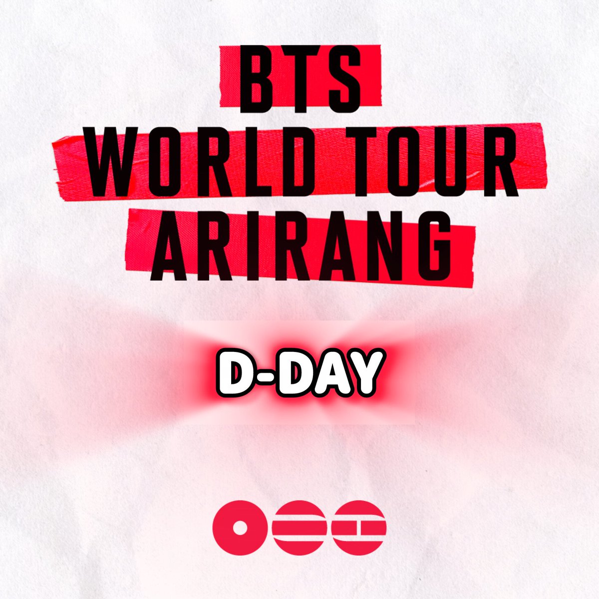 It's D-DAY! 🥳 To all the ARMYs attending this first day of BTS' ARIRANG concert tour later, have fun! 💃 If you missed a fanchant, that's okay! Don't worry about it and just have fun with BTS! I'm already proud of you for learning! 🔍😁🔎💜🌸 Be safe from the weather as well! 💜