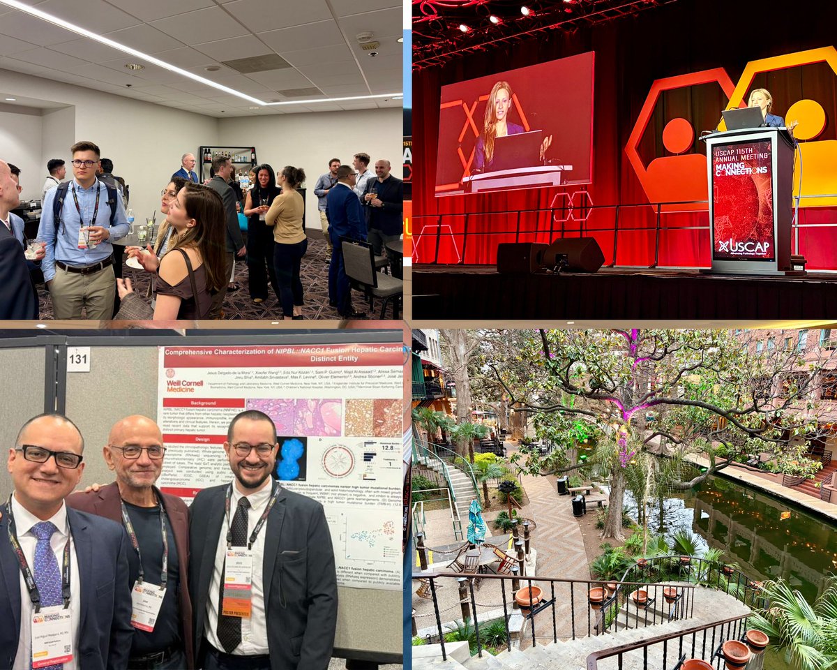 WCMCPathology's tweet photo. A great time was had by all @USCAP again this year, a quick look back at some of our highlights (#2): https://t.co/4YSZKsgRiv