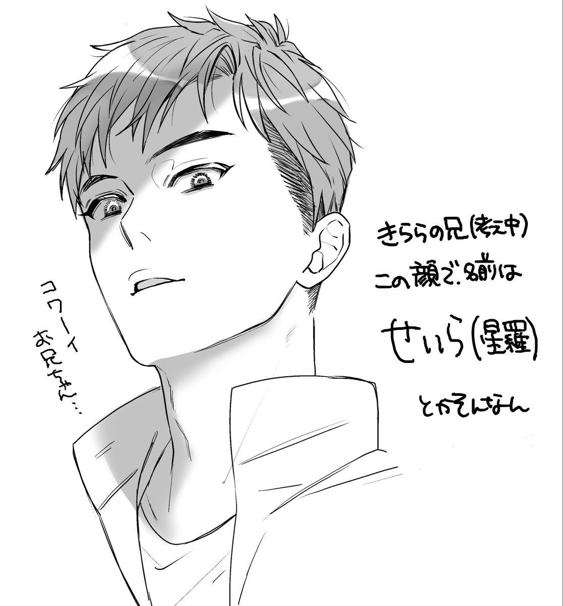 きららの怖いお兄ちゃん考え中

きららに対して無自覚キュートアグレッションが爆発してて、ずっといじめられてたのできららはお兄ちゃんがコワイ