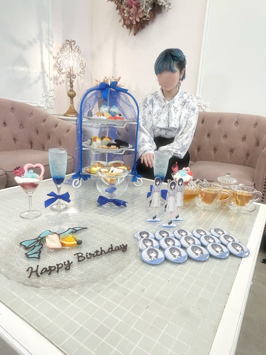 かき氷はブルーハワイ tweet media