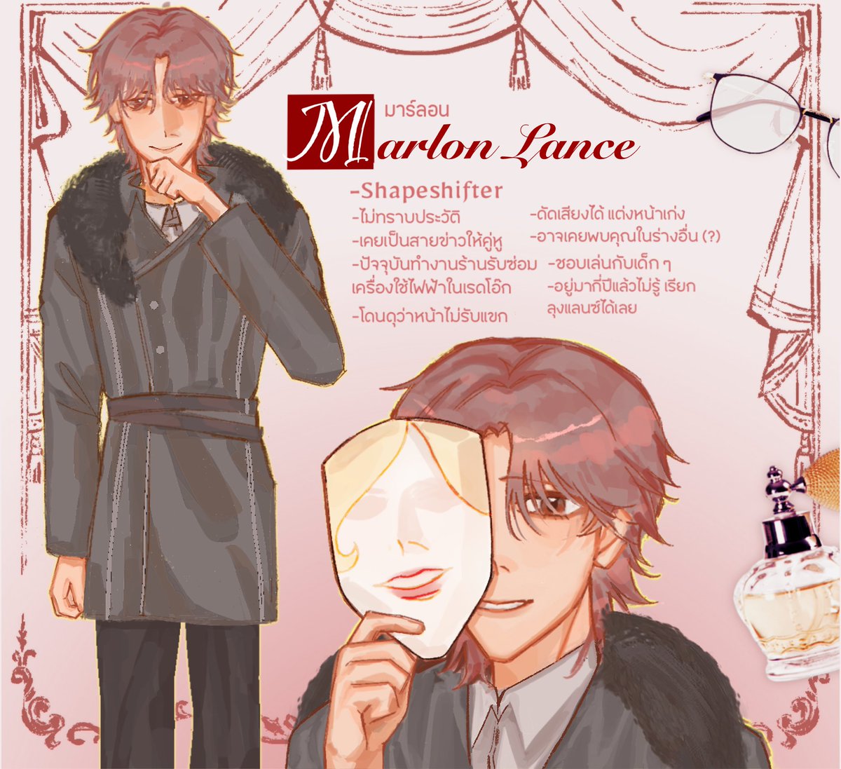 kaiabyss3's tweet photo. #REDDEN_AU #OC 

“ เมื่อกี้ก็…มายากลไงครับ ”
💼ฝากคุณแลนซ์ด้วยนะค้าบ .ดันหลังลงแท็ก https://t.co/l3owmOiPEV