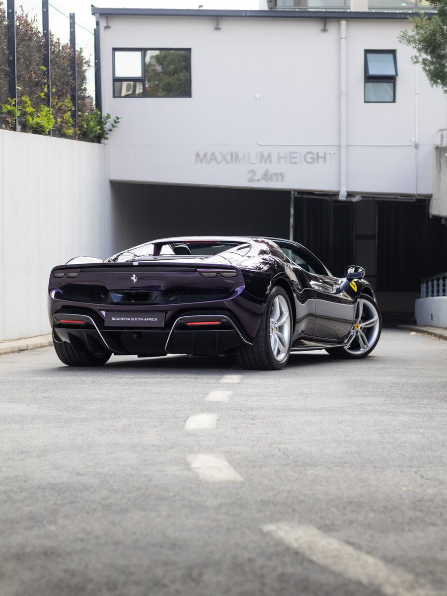 FerrariZA's tweet photo. Introducing our #FerrariApproved 296 GTS in Viola Hong Kong.

The Grigio Corvara interior is accented with purple elements.

Each Ferrari Approved model includes a minimum 12-month warranty.

Available at #ScuderiaSouthAfrica. For further information, contact us. 

#Ferrari https://t.co/y5lqioeX2l
