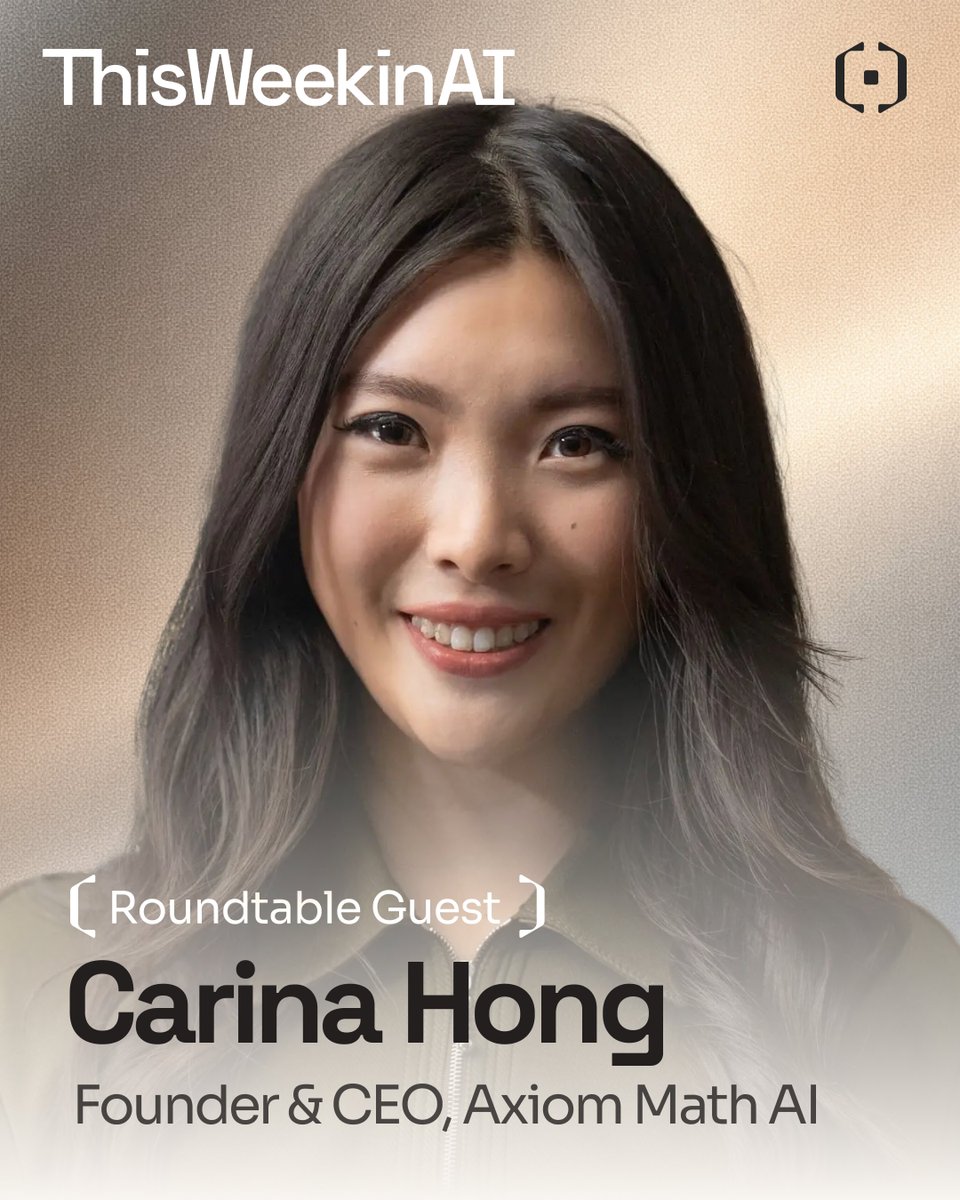 AI is generating code at unprecedented speed, but nobody's checking if it actually works. Superintelligence is meaningless if it's not verified.

That's why Carina Hong (<a href="/CarinaLHong/">Carina Hong</a>) is building an AI mathematician at <a href="/axiommathai/">Axiom</a> that doesn't guess, it proves. It scored 120/120