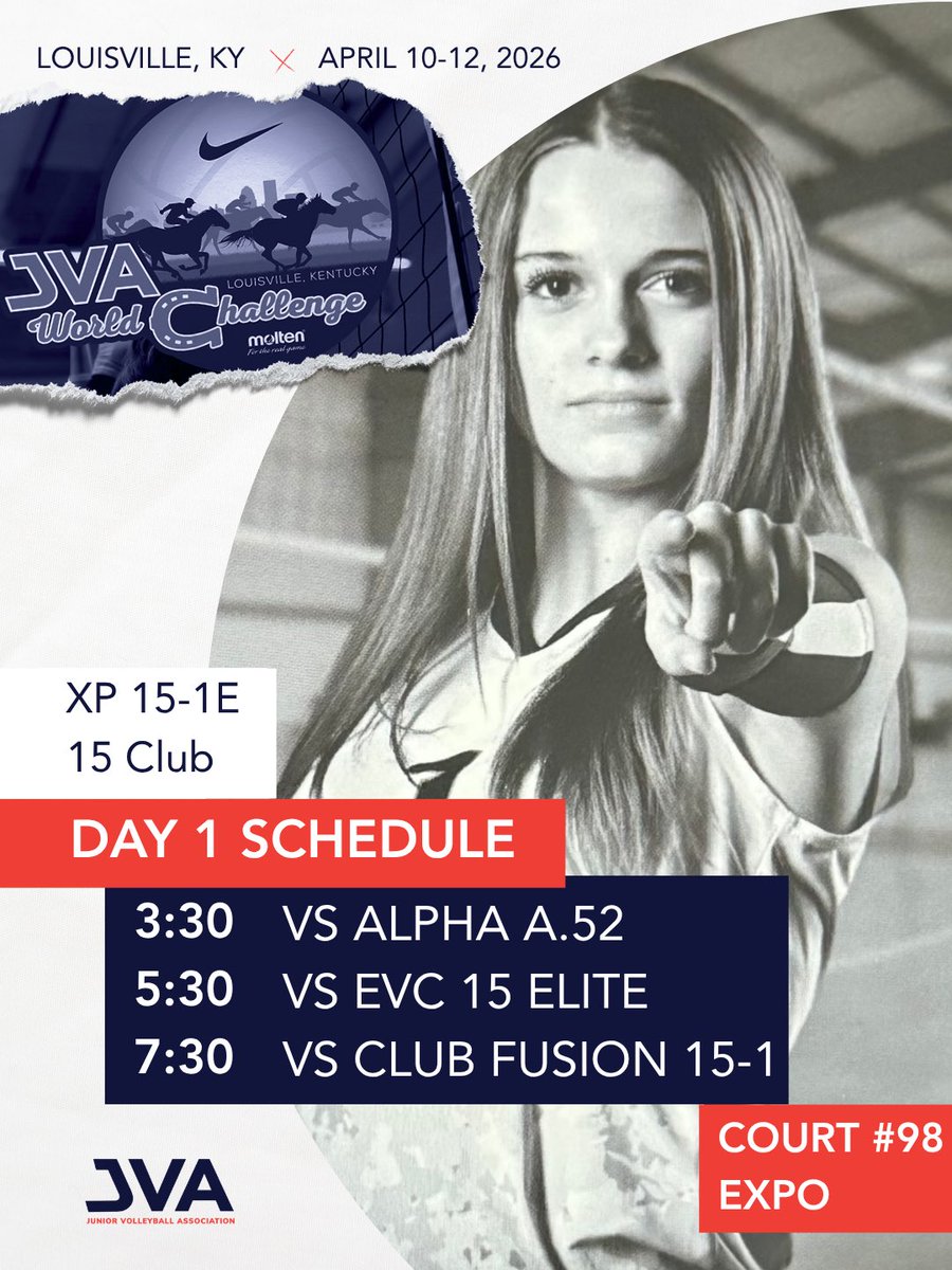 leahf2029vb's tweet photo. My team and I are back at it this weekend. JVA World Championships. Let’s gooo 🔥🔥🔥🔥 @volleyballworld @bench424nmore @gatorjack72 @Hudl @ballertvvb @VBallProject @Get2CollegAth @vball_fan_  @jvavolleyball #tournamenttime https://t.co/qiO4bOfgT4