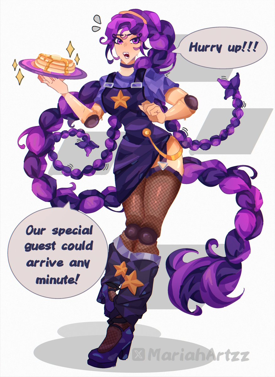 MariahArtzz's tweet image. Pancakes :D 
I might've just learned how to render skin
#lilylovebraids #PoppyPlaytimefanart #PoppyPlaytimeChapter5