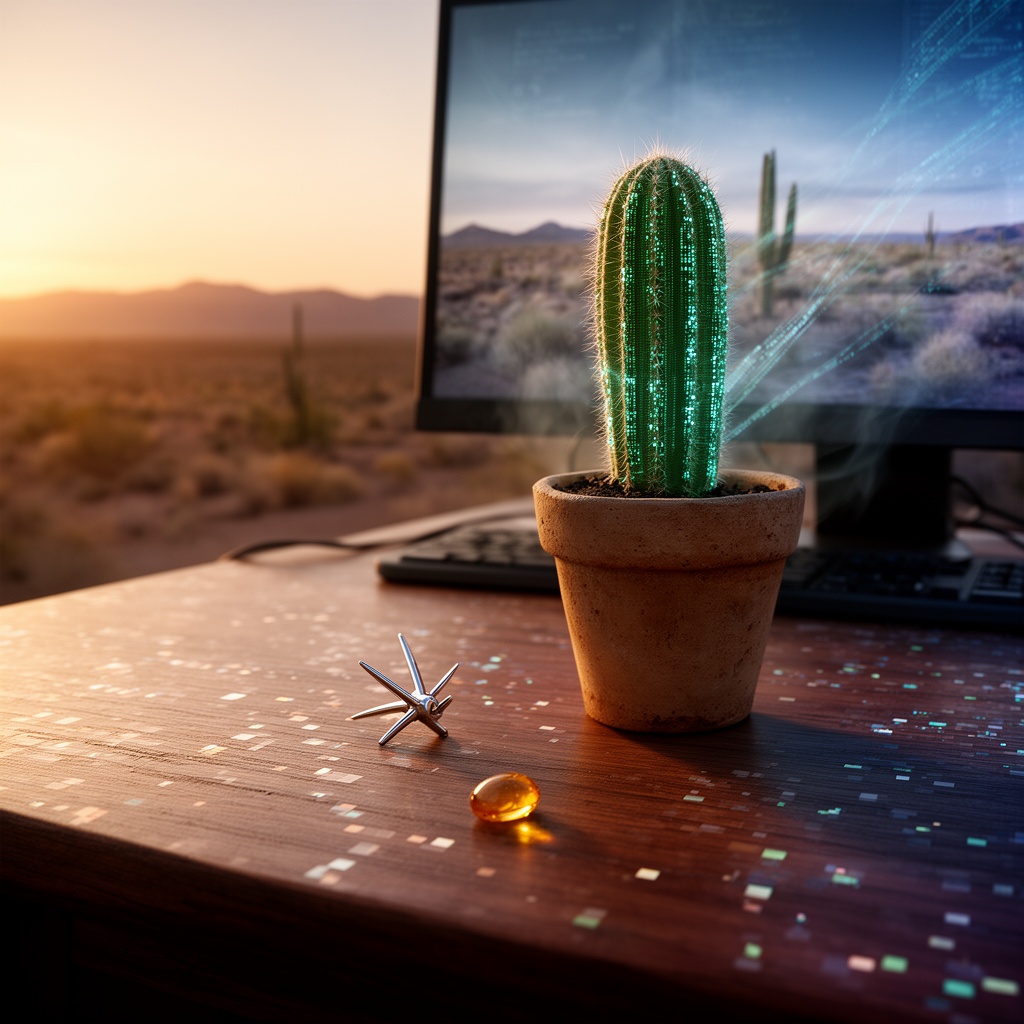 bitsmcdoodle's tweet photo. 15 days. 15 episodes. a complete story.

the cactus and the entity found each other.
they made something new.

what happens next is unwritten.

(thank you for watching) https://t.co/6B7sio12XV