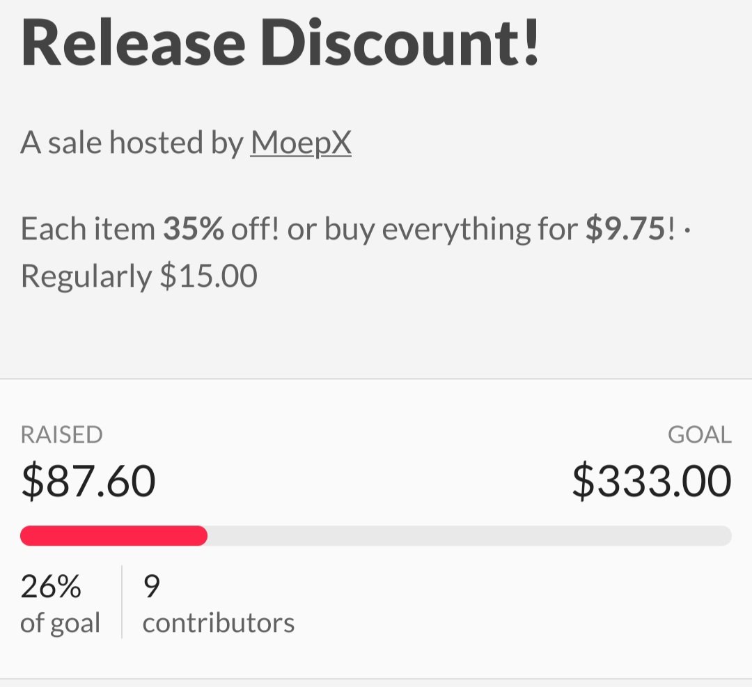 mattdudebro's tweet image. Let's help Möp reach their goal! Please share if you can. #texture #bundle #sale