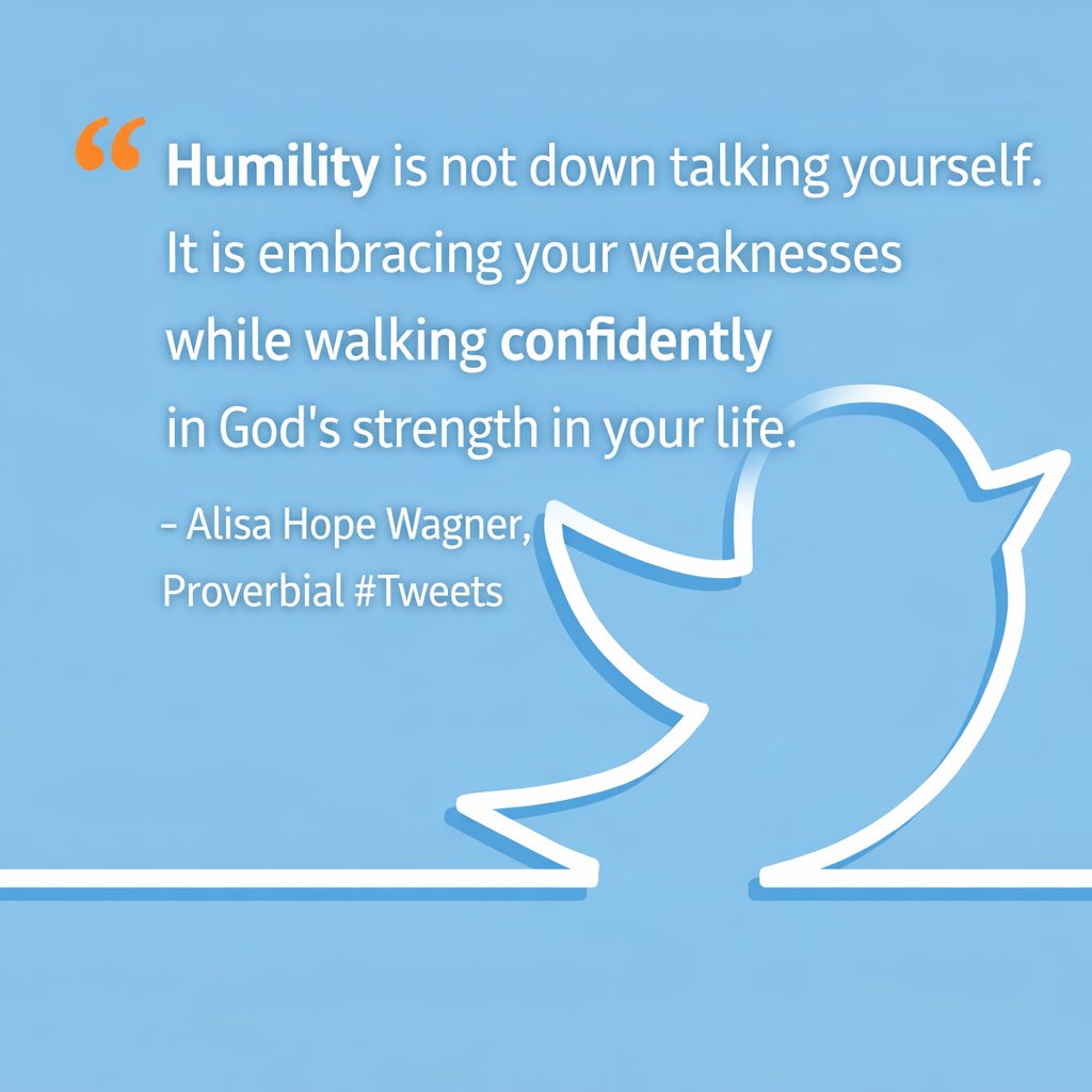 alisahopewagner's tweet image. Humility is strength. #faith #humility #God #strength #christianbooks 

Book Link Below.

amazon.com/Proverbial-Twe…