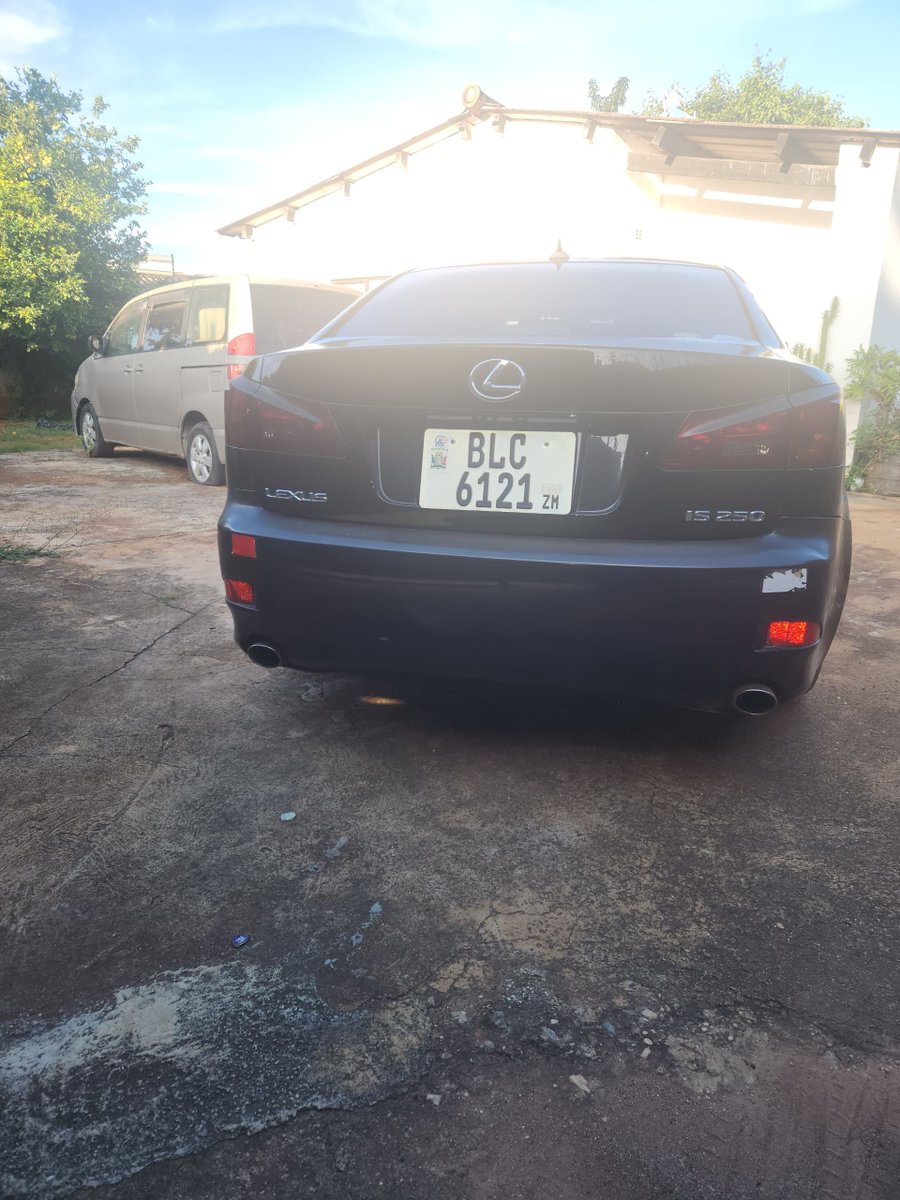 FreakyFrazerZM's tweet photo. Car for sale  🚘
Black Lexus iS250 
Model:2006
Mileage: 94,811km 👌🏿
Location:Lusaka 
Date of registration: 04/2024
Price: K115,000 only!
call 📞 +260978962077 https://t.co/VVP55LbP8y