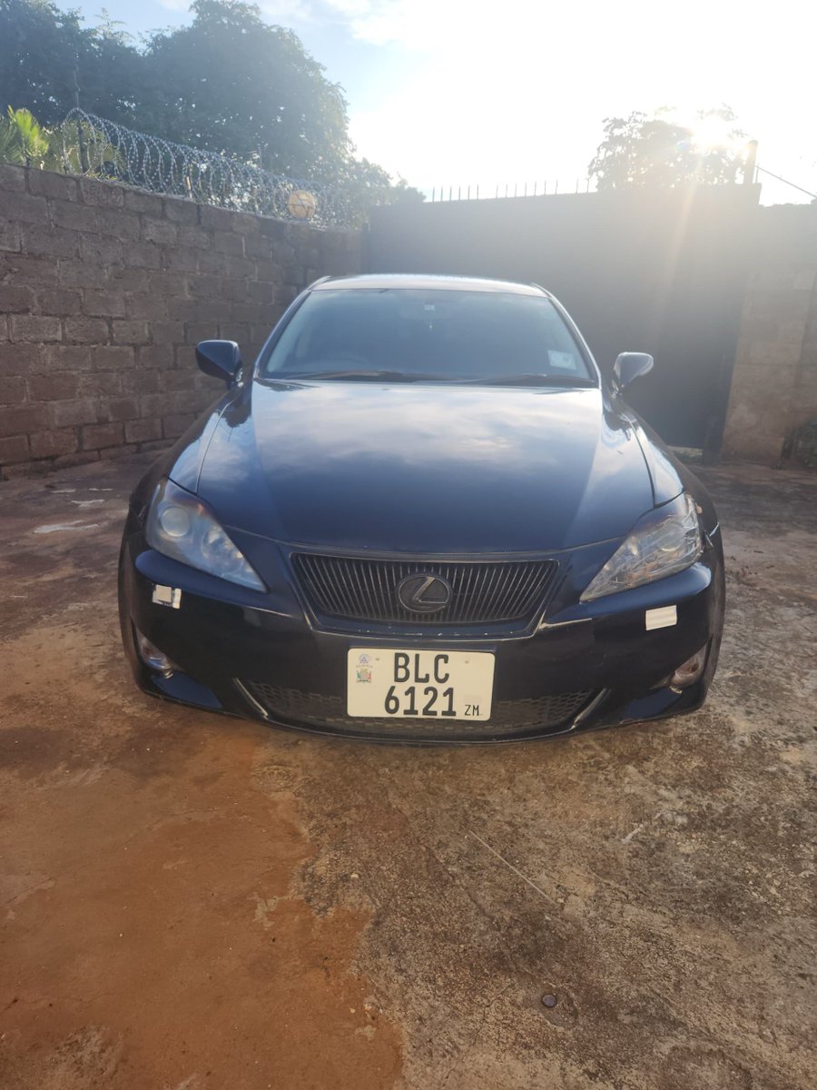 FreakyFrazerZM's tweet photo. Car for sale  🚘
Black Lexus iS250 
Model:2006
Mileage: 94,811km 👌🏿
Location:Lusaka 
Date of registration: 04/2024
Price: K115,000 only!
call 📞 +260978962077 https://t.co/VVP55LbP8y