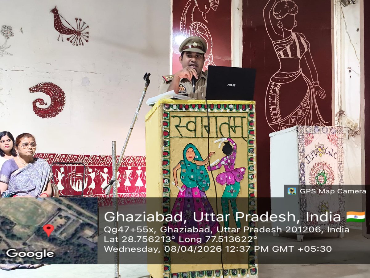 जनपद गाजियाबाद में मिशन शक्ति 5.0 फेस 2 की कार्ययोजना के क्रम में साइकिल रैली एवं शक्ति संवाद कार्यक्रम का आयोजन जवाहर इंटर कॉलेज मुरादनगर में किया गया 
<a href="/MinistryWCD/">Ministry of WCD</a> <a href="/missionshaktiup/">MissionShakti</a> <a href="/ChiefGhaziabad/">CDO Ghaziabad</a> <a href="/UPGovt/">Government of UP</a>