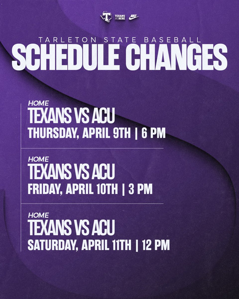 Tarleton State Baseball tweet media