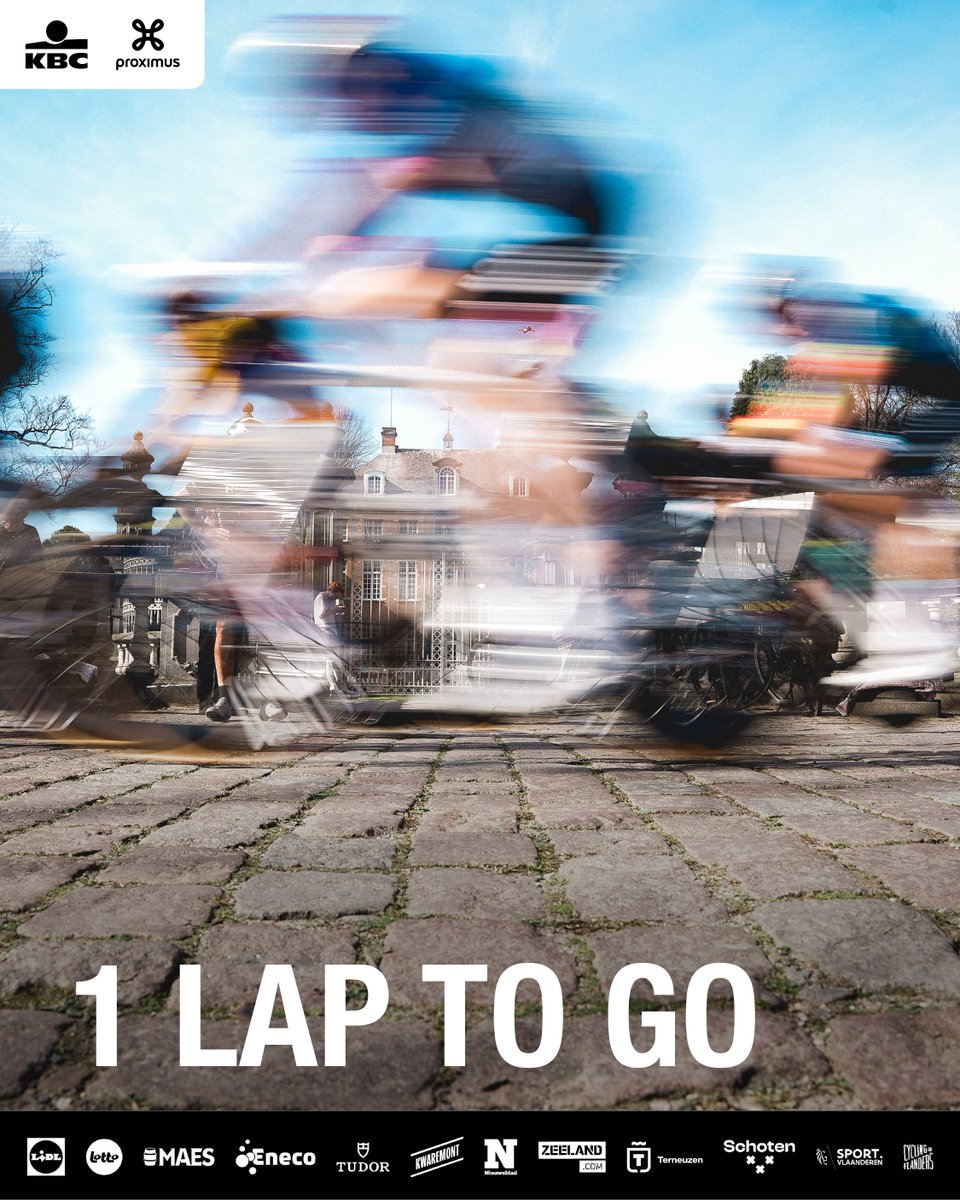 Scheldeprijs's tweet photo. #SPmen - 🏁 17 KM

ONE MORE LAP! 🚀

#SP26 https://t.co/kIOCoHmzG4