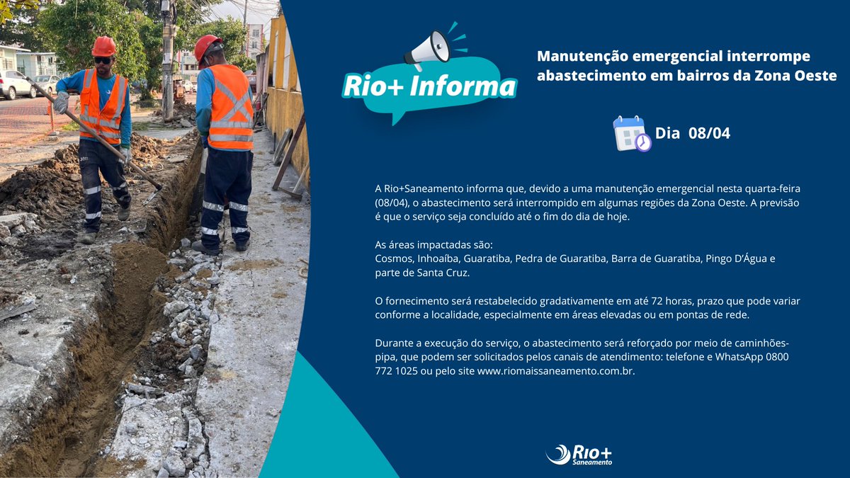 Rio+Saneamento tweet media