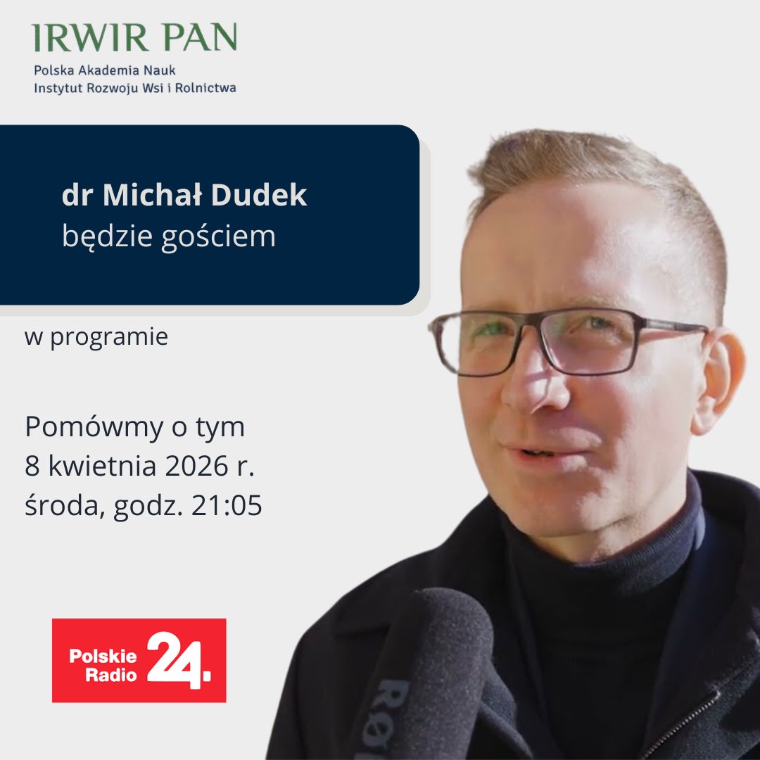 Instytut Rozwoju Wsi i Rolnictwa PAN tweet media